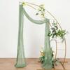 Gauze Wedding Arch Draping Fabric,Cheesecloth Ceiling Drapes for Wedding Ceremony Party Baby Shower Christmas Decoration