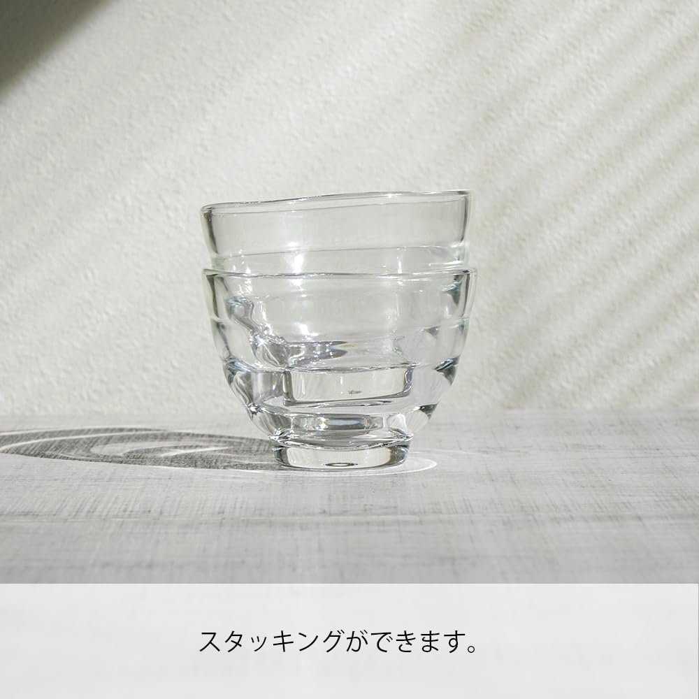 Hario Glass Cups of Dishwasher Made In Heat-Resistant (Set 2), Safe, 170ml, Japan, HU-1424