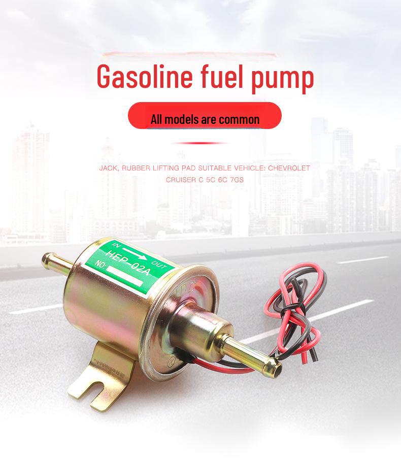 Universal 12V/24V Electronic Fuel Pump HEP-02A for Diesel and Gasoline