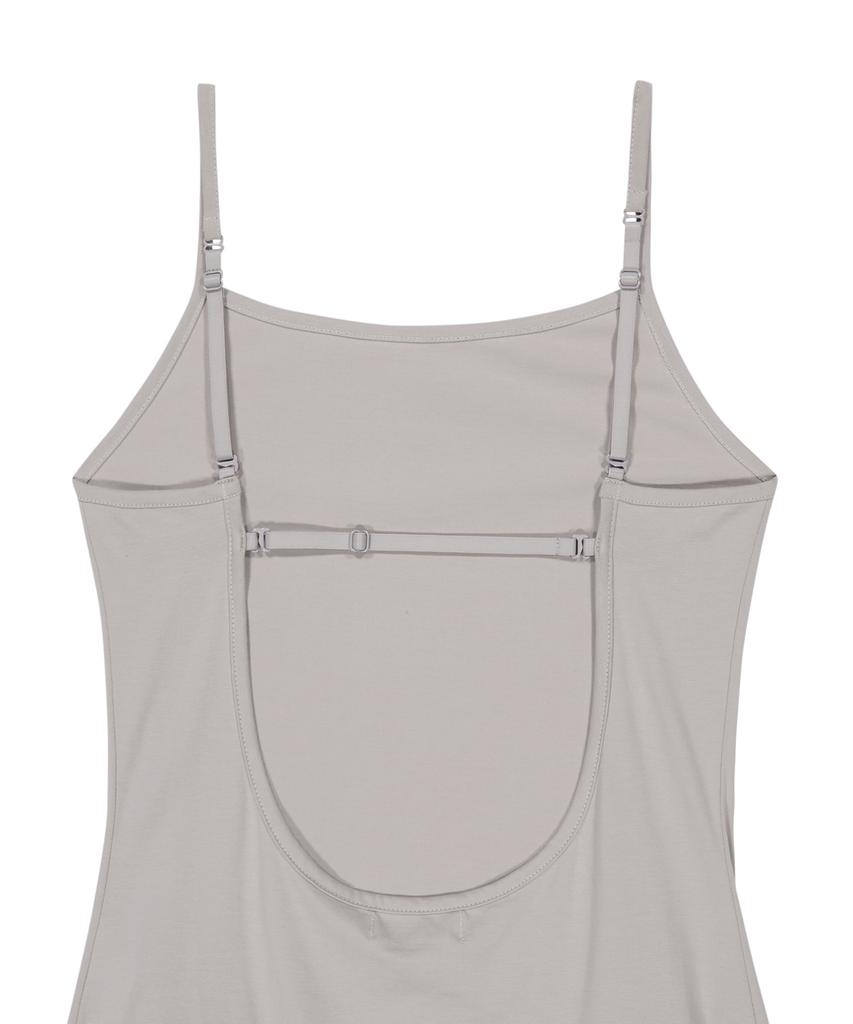Ohos Back Strap Flare Dress / Gray