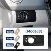 For Mercedes Benz ML300 ML350 GL320 GL350 W164 X164 New Black Car Headlight Switch Cover Panel Replacement 1645453504