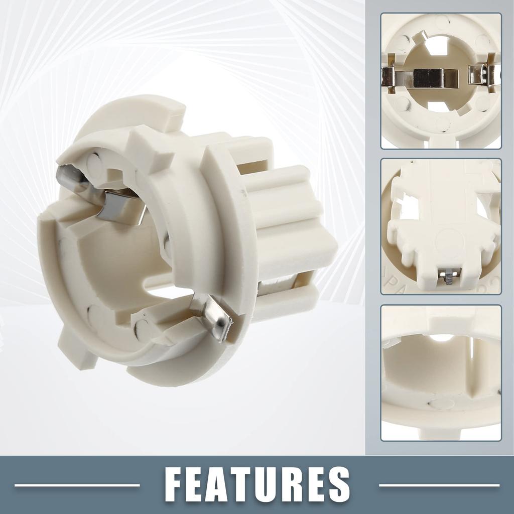 A ABSOPRO Bulb Socket Light Holder Connector Adapter Tail Brake