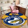 Parramatta Eels Print Round Rug, Washable Floor Carpet, For Entryway Dorm Laundry Room Office Study, Home Decor Birthday Christmas Gift