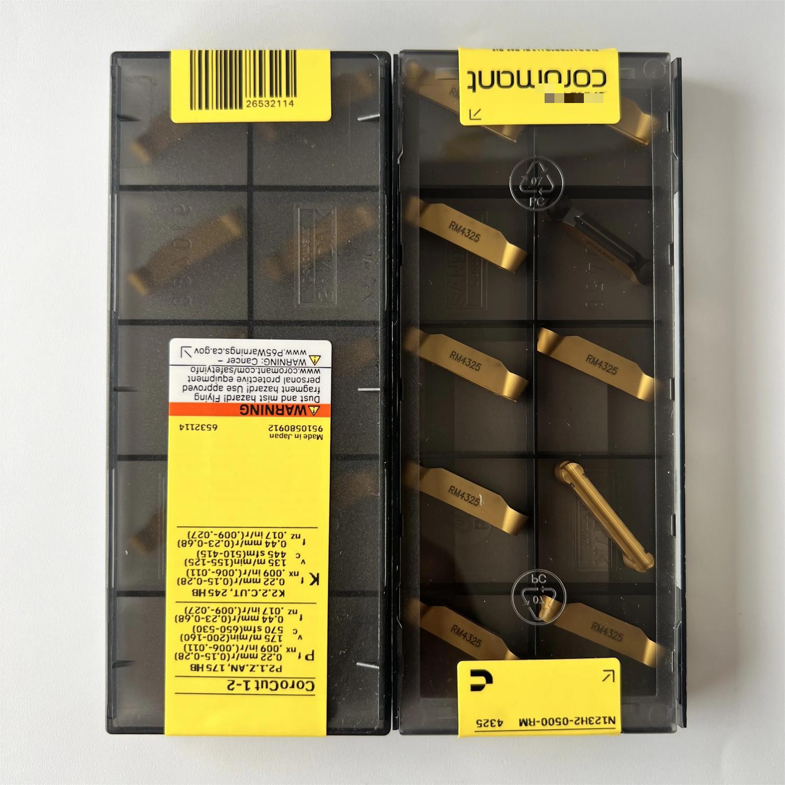 

N123H2-0500-RM4325 / Carbide blade 10 Pcs