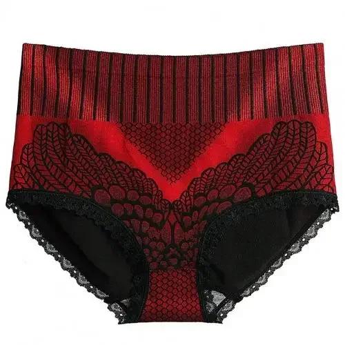 Leak Proof Menstrual Period Panties Briefs High Waist Butt Lifter Polyester Graphene Panties Seamless Underwear for Women