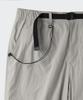 MUSINSA STANDARD [City Leisure] Fleece-Lined Wide Belted Parachute Pants [Dusty Cream]