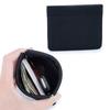 Genuine Leather Short Mini Change Purse Women Small Ultra-thin Automatic Closing Shrapnel Coin Bag Key Lipstick Storage