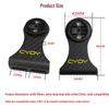 CYDY Carbon Fiber Bike Computer Mount for Garmin, Bryton, XOSS, Wahoo - Bicycle Extension Seat