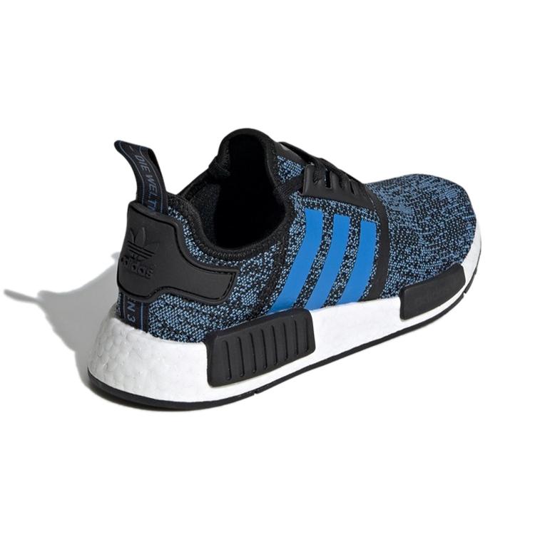 adidas NMD R1 Core Black True Blue Youth F34422