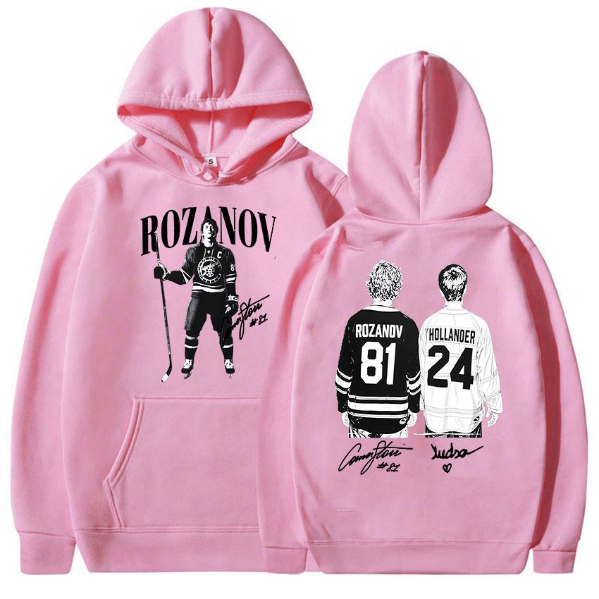 Heated Rivalry Print Pullover Hoodie Movie Shane Hollander? 24 Vintage Sweatshirt Ilya Rozanov Hollanov 81 Long Sleeve Men Hoody