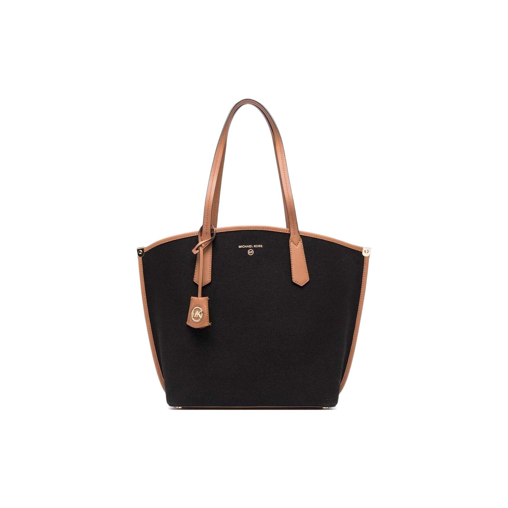 

Новая хлопковая сумка-тоут MICHAEL KORS, Сумка для покупок, Сумка, Сумка через плечо Большая Женская Черная 30H1GJBT3C987 30.0*15.2*27.9CM