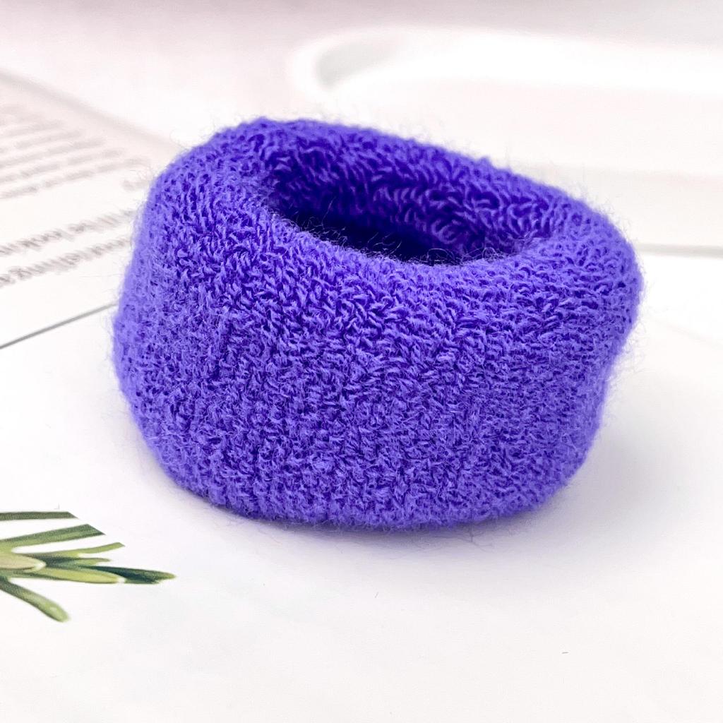 Thick High-Elasticity Seamless Scrunchies for Buns