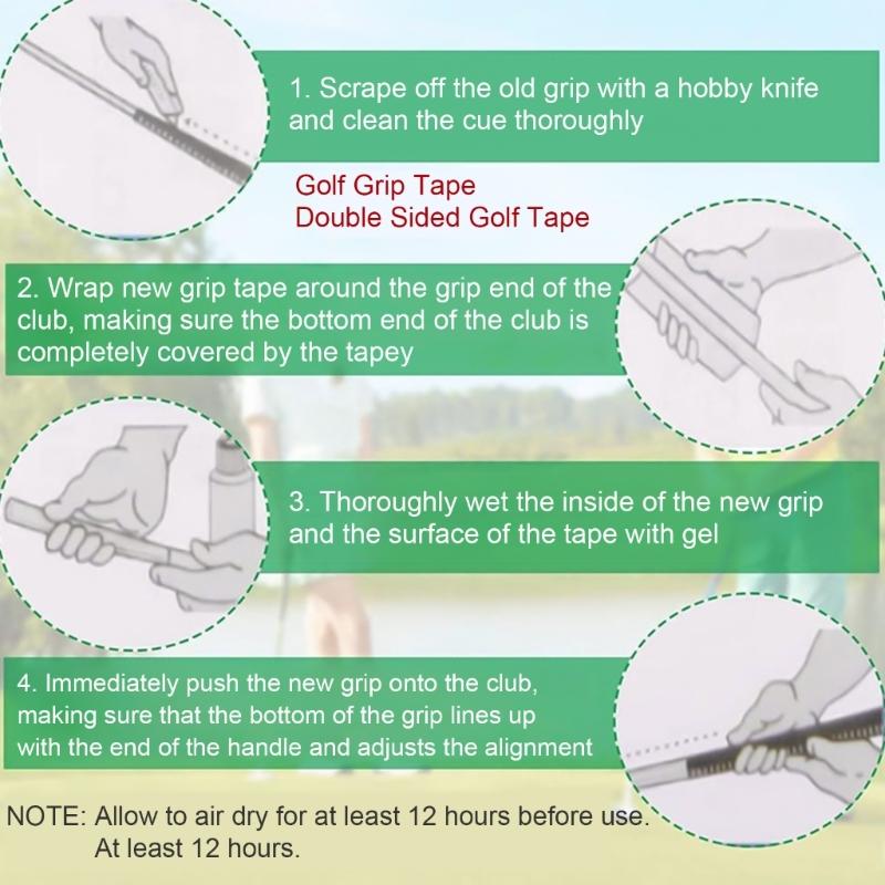 Golfs Grip Adhesive Grip Tape Roll Golfs Grip Tape Replacement Golfs Grip Tape Double Side Golfs Grip Tape Putter Tape