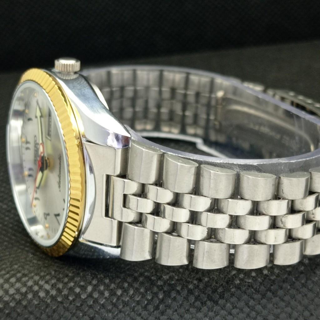 USED SEIKO 5 AUTOMATIC JAPAN MENS RARE GOLDEN MOVEMENT WATCH 575b-a305137-2 SKU575b-a305137