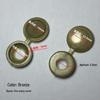 Decorative Plastic Screw Caps for Furniture and Wardrobes - Three-in-One Design
