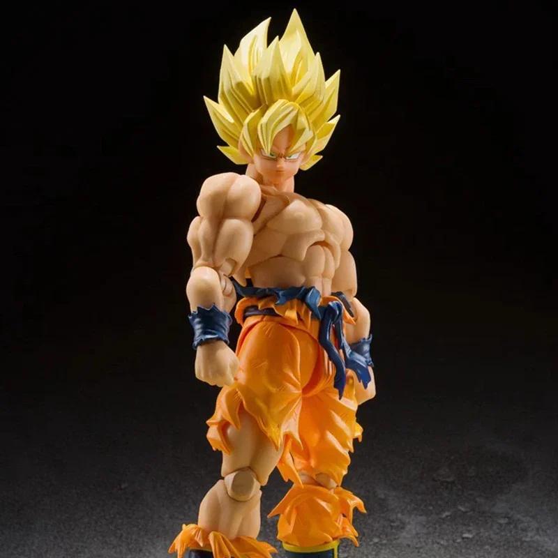 NEW Dragon Ball Z Son Goku Legendary Action Figure PVC Movable Collection Anime 17cm Super Saiyan Kakarotto Figurine Model Toys