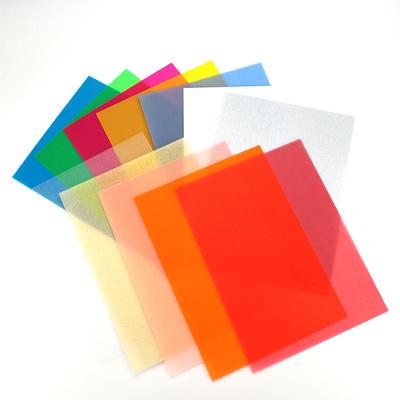 Colorful Hand-Painted DIY Keychain Shrink Film - 14.5x20cm, Colored Pencil Design