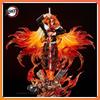 30cm Anime figurka Rengoku Kyoujurou Figurka Rengoku Kyoujurou PVC Model Soška Sběratelská Dekorace Stolní Hračka Dárek