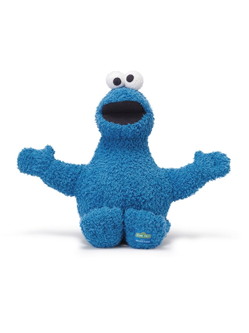 

SESAME STREET Cookie Monster Plush PWGG235506 BLU F [Gelato Pique] Women s