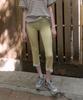 Nokeontencheu 373. Lace Stripe Leggings _ Yellow