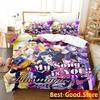 New Show By Rock! Bedding Set Single Twin Full Queen King Size Bed Set Adult Kid Bedroom Duvetcover Sets Anime parure de lit Bed