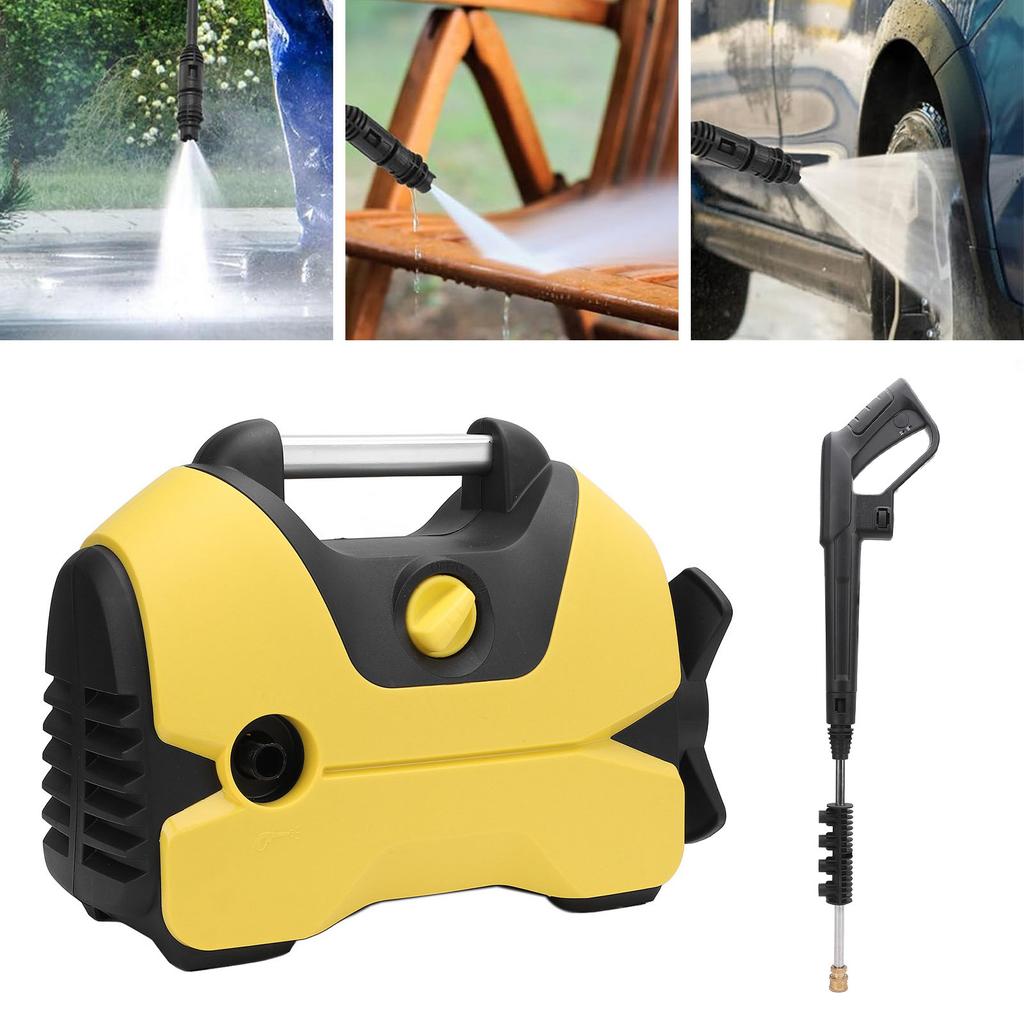 2000PSI 1.2GPM Electric High Pressure Washer with 32FT Outlet Pipe Foam Cannon Nozzle High Pressure Cleaning Machine for Cars Patios