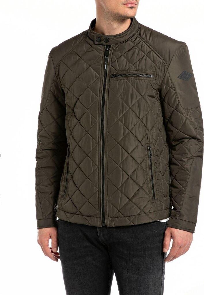Демисезонная куртка Replay Kurze Jacke aus Oxford-Polyester (M8000-84442) oliv