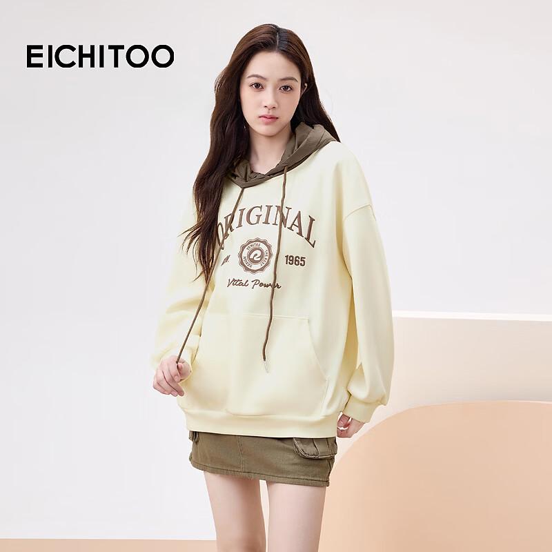 EICHITOO Women s Fleece Lined Hooded Sweatshirt M