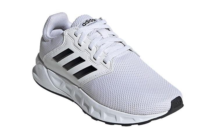 adidas Showtheway Slip Resistant Abrasion Resistant Low Top Kids' Running Shoes White Black Kids' FX3857