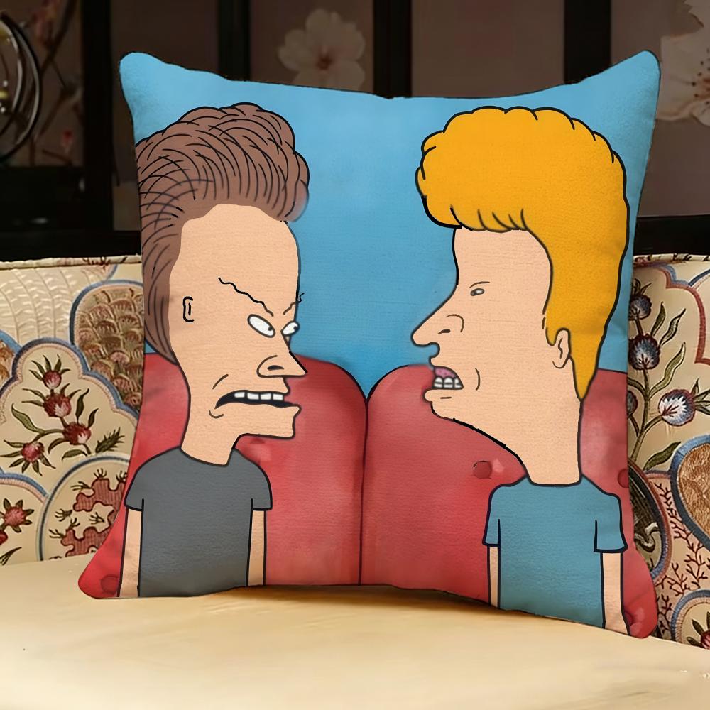 Beavis Und Butt-Head Kissenbezug Kissenbezug, Zweiseitig Bedruckt, Sofakissen, Schlafzimmer Kopfteilkissen