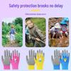 Kids' Anti-Bite Non-Slip Crab-Resistant Gloves for Gardening and Outdoor Play.