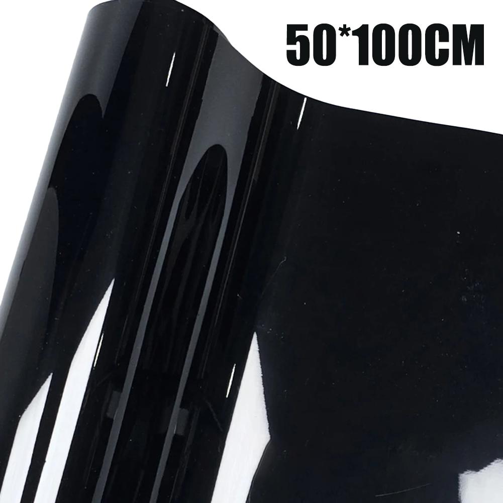 High Gloss Black Vinyl Film for Car Stickers 300CM DIY Friendly Product