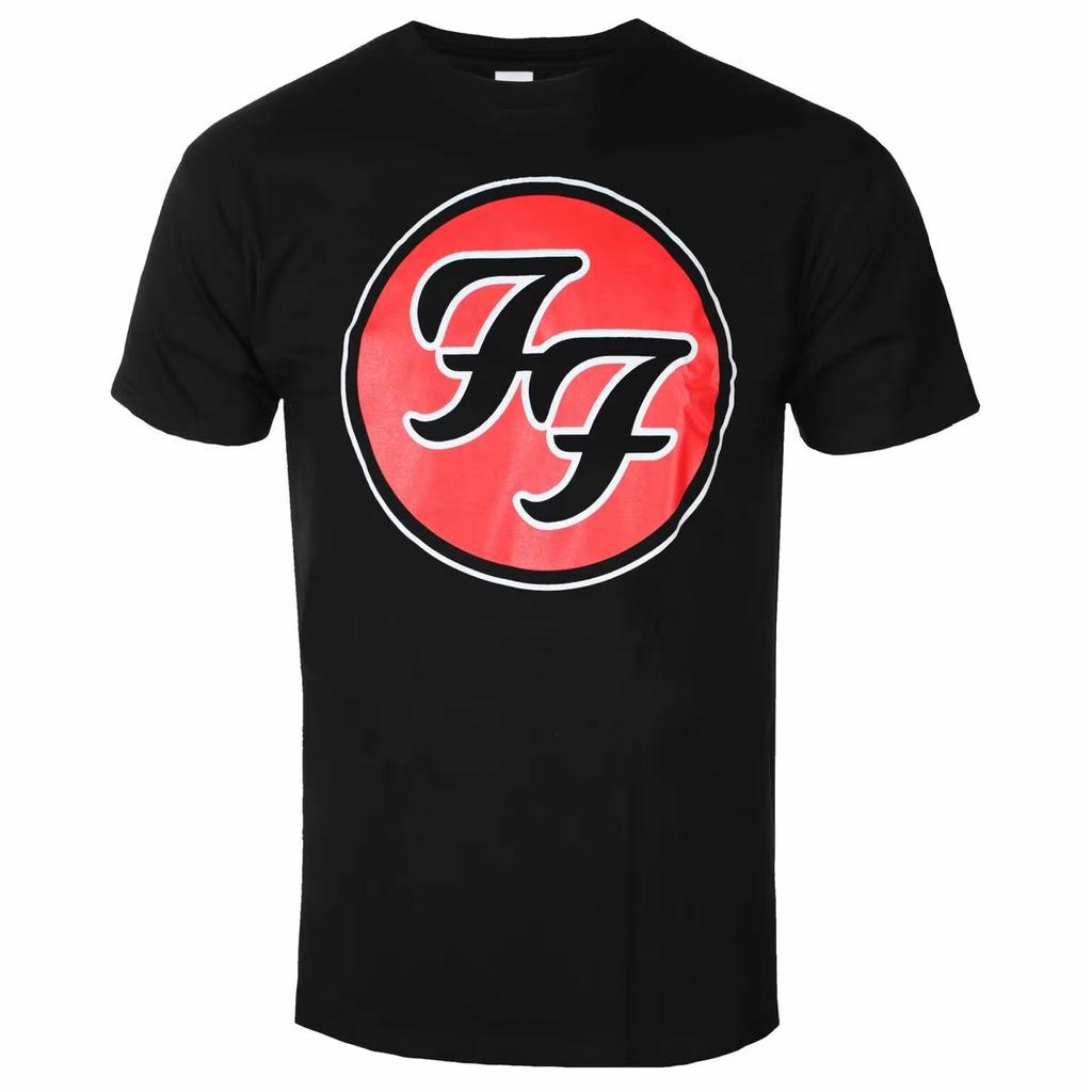 Hot Sale Foo Fighters Band Graphic PrintT-shirt Men Women Short Sleeve Streetwear Harajuku Fashion Cotton Summer New Tee Loose Casual Oversized Top