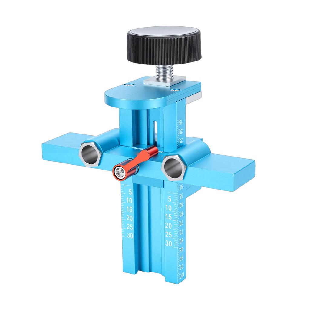Cabinet Door Installation Positioner 0 30mm Adjustable Aluminium Alloy Hardware Jig 3 in 1 Mounting Position Tool