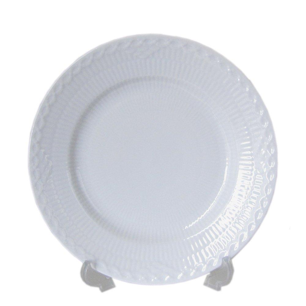 

Royal Copenhagen White Fluted Plate, Half Lace, 17cm, Flat, 1128617, 1017292 [Parallel Import]