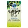 Natural Factors Whole Earth & Sea Sonnenblumen Vitamin E 268mg Weichkapseln, 90 Stück