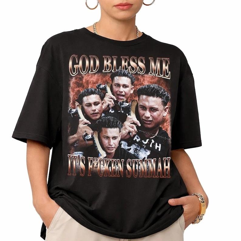 God Bless Me Its Fcken Summah Tshirt S
