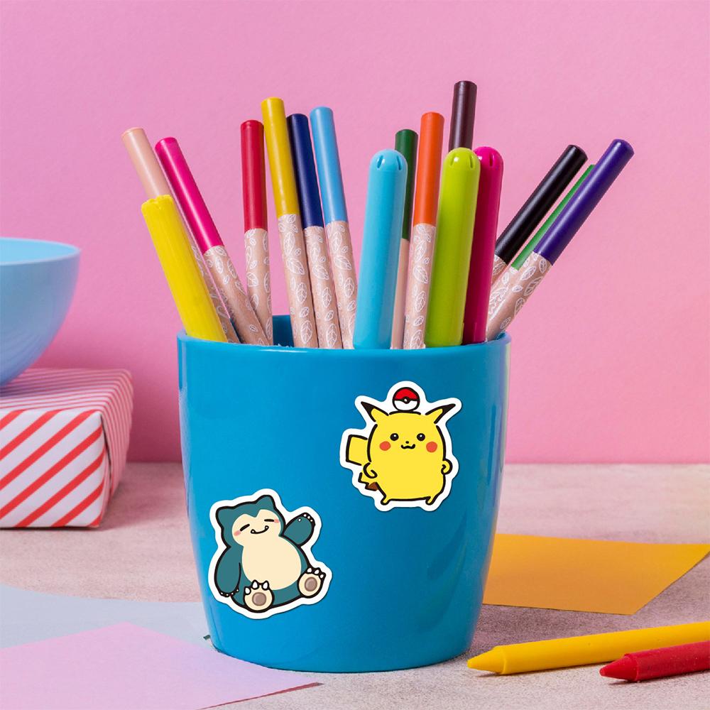 50/100pcs Cute Anime  Stickers for Kids Toys Waterproof Graffiti Laptop Motorcycle Stationery Kawaii Decoration Sticker