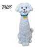 Handcrafted Pet Theme Table Centerpiece Creative Long Neck Dog Vase for Dry Flowers, Cute Cartoon Animal Flower Holder Shaped Flowers Home Office