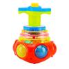 Children's Cartoon UFO Music Gyro Toy with Lights