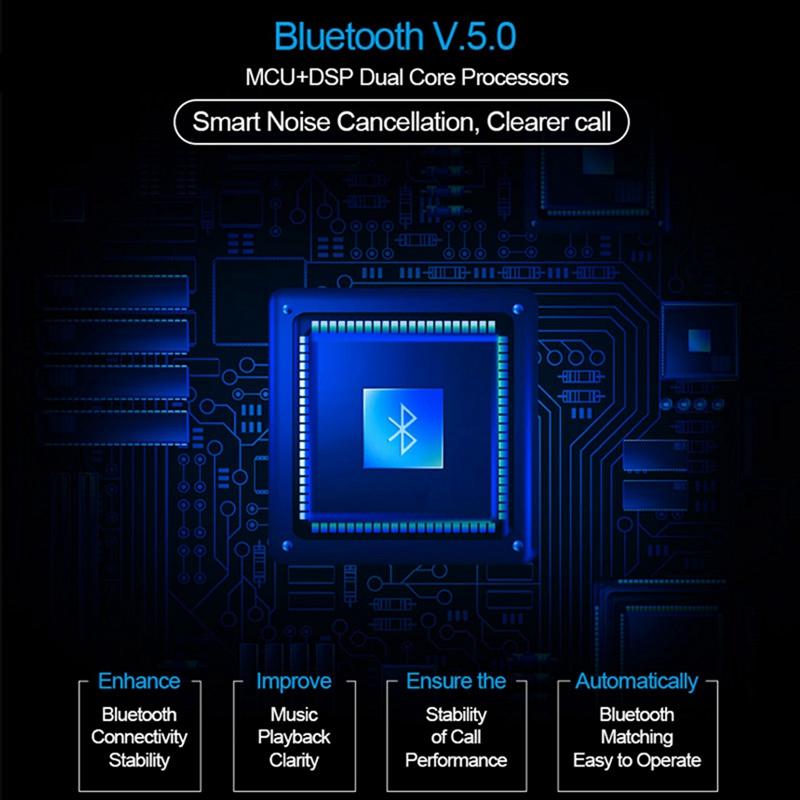 G24 Bluetooth 5.0 Car Kit Handsfree FM Transmitter QC3.0 Car Charger 2.0 Inch LCD Display AUX Audio Receiver MP3 Player