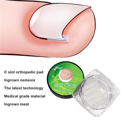 10 Stuks Ingegroeide Nagels Pads Nail Groef Pads Ingegroeide Nagelartefacten Paronychia Correctie Gebogen Pad Care Tool