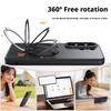 For Samsung Galaxy S26 S25 S24 Case Anti-Fingerprint Anti-Oil Magnetic 360° Rotatable Stand Fine Grip Soft Case Cover