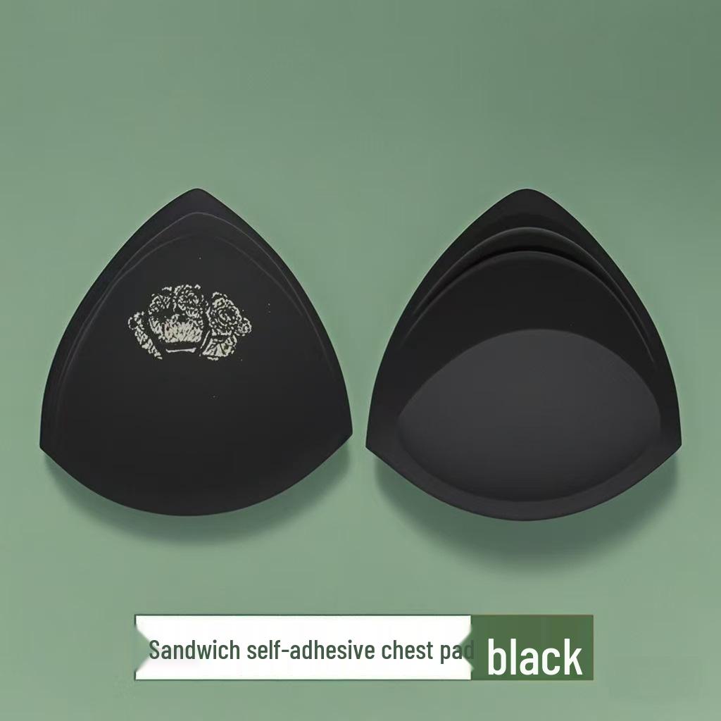 Heart-Shaped Self-Adhesive Push-Up Bikini Inserts - Thickened & Invisible Sponge Breast Pads