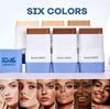 HaiCuiEr Matte Foundation Stick: Natural Concealing, Long-lasting, Skin-Brightening Double-Ended Stick