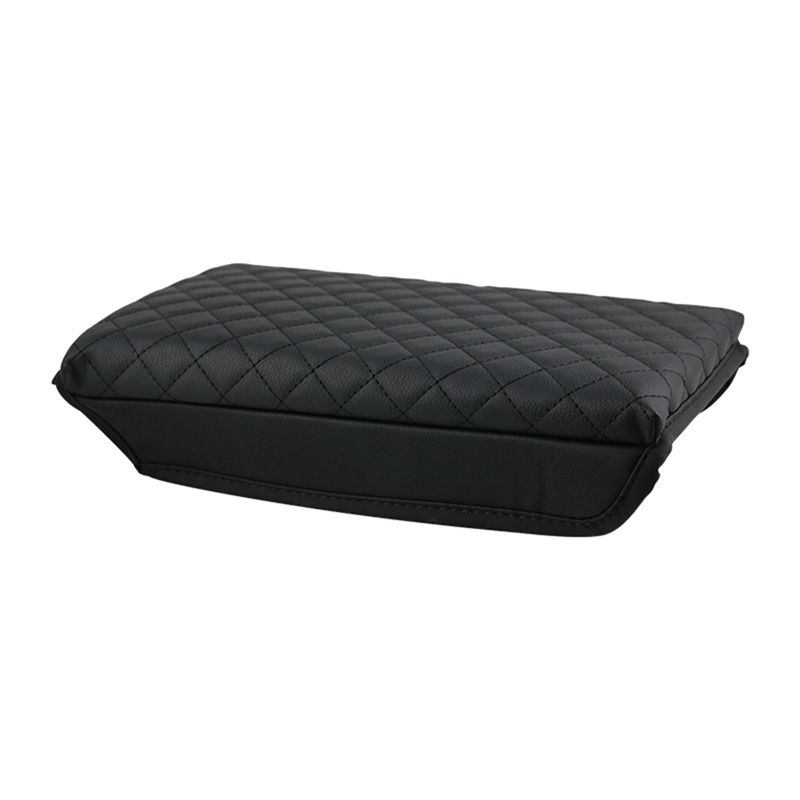 

Portable 1 Piece For Tesla Model 3/Y Wave Embroider PU Leather Armrest Mat Center Console Rest Protection Cushion Replacemen