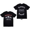 Motorhead Unisex T-Shirt: Lemmy's Lounge (Black) (Back Print) (Medium)