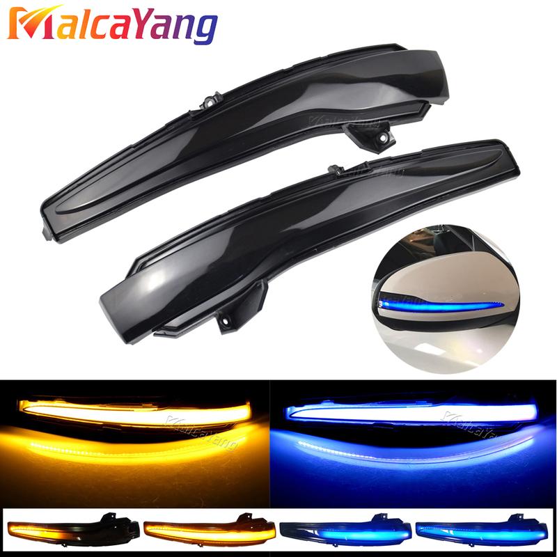 2x Dynamic LED Blinker Indicator Sequential Mirror Turn Signal LightFor Mercedes Benz C E S GLC W205 X253 W213 W222 V Class W447