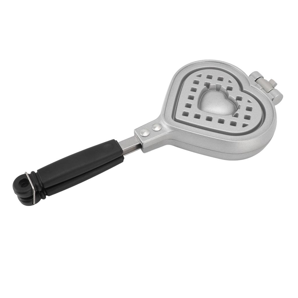 Heart Shape Waffle Pan Nonstick Waffle Maker Pan Double Sided Cake Baking Pan Small Kitchen Appliances Aluminum Alloy