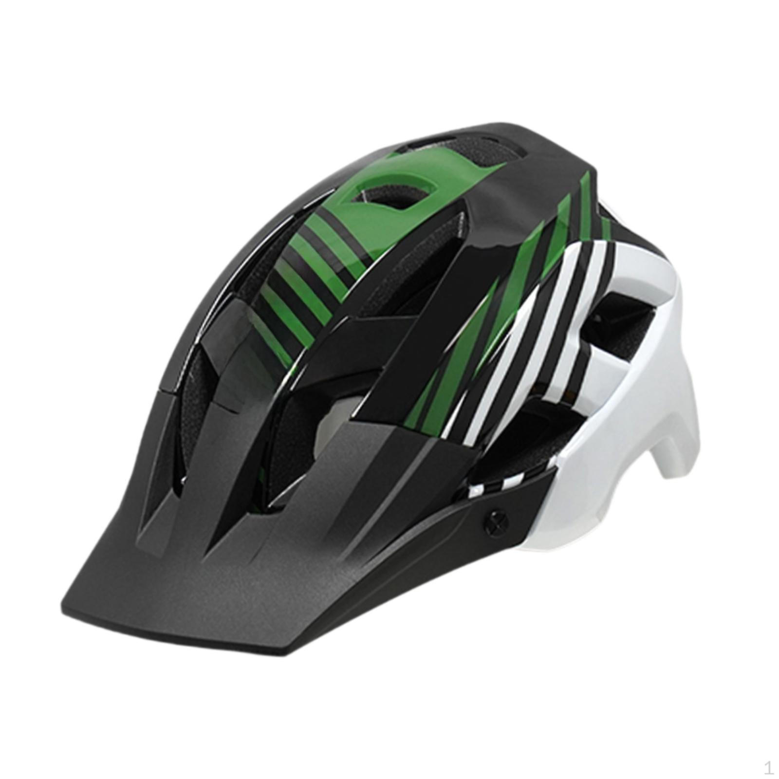 

Велосипедний шолом зі знімними підкладками, що миються, амортизуючий, регульований, червоний, чорний, білий Green Black White